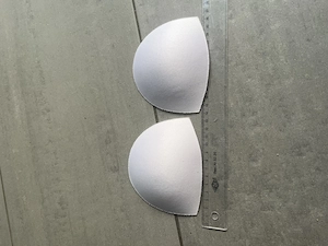 BH-Pads   Bikini-Einlagen herausnehmbar Größe 40 1 Paar Bild 2