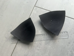 BH-Pads   Bikini-Einlagen herausnehmbar   Schwarz 1 Paar Bild 2