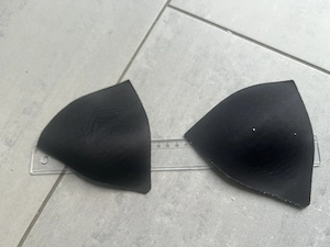 BH-Pads   Bikini-Einlagen herausnehmbar   Schwarz 1 Paar Bild 5