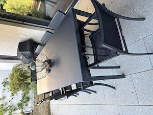 Hochwertige JATI & KEBON Gartengarnitur   Tisch + 8 Stühle   TOP ZUSTAND Bild 2