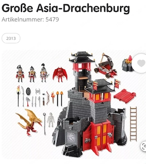 Playmobil Große Drachenburg + Geheime Drachenfestung Bild 3