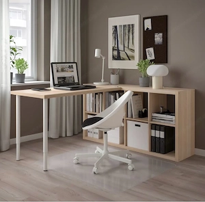 IKEA Schreibtisch mit Regal Bild 3