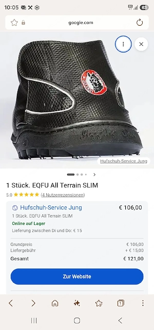 Hufschuhe all Terrain, Gr. 9 Bild 3