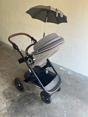 STOKKE Traizl Kinderwagen mit Babywanne Bild 3