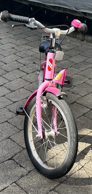 18 Zoll Puky Fahrrad Pink Bild 2