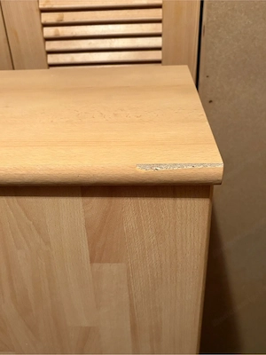 Schrank   Regal mit Tür und viel Stauraum  Bild 3