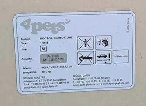 4 Pets Hundetransportbox Gr. M Bild 4