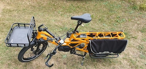 Tern GSD Lastenrad, in Orange, 999 km, mit viel Zubehör Bild 9