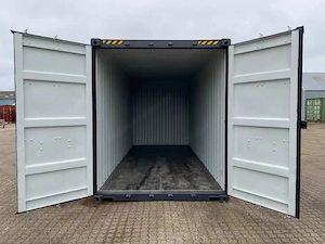20 Fuß High Cube Lagercontainer   Seecontainer Eine Seereise Bild 3