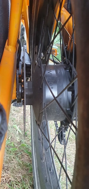 Tern GSD Lastenrad, in Orange, 999 km, mit viel Zubehör Bild 3