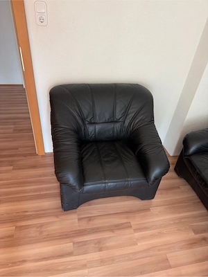 Leder Couch Bild 2