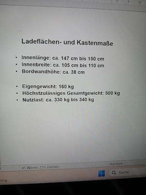 Auto Anhänger zu verkaufen  Bild 6