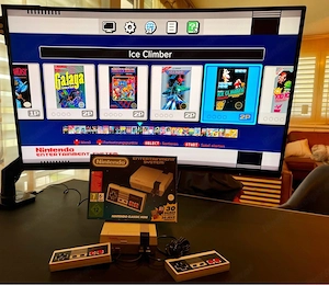 Nintendo Classic Mini NES   neuwertig, komplett mit Originalverpackung und zusätzlichem Controller Bild 3