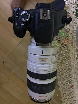 CanonCanon EF 100-400mm f 4.5-5.6 L IS USM Profi-Telezoom + Canon EOS Kamera Bild 2