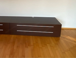TV Möbel mit 2 Schubladen Bild 2