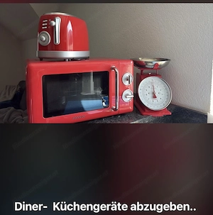 Küchengeräte abzugeben