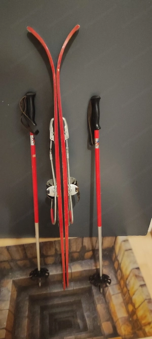 sehr alte Kinderski Bild 3