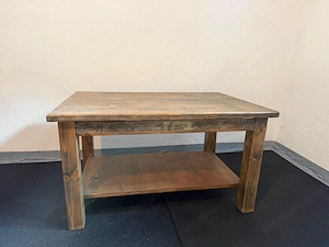 Massiver Holztisch   Couchtisch Bild 2