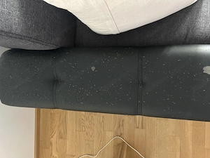 Schlafsofa Ecksofa in Grau-Schwarz Bild 3