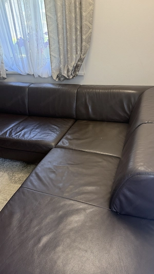 Sofa echt Leder guter Zustand  Bild 2