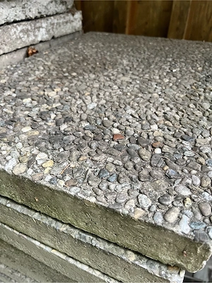 Waschbetonplatten gegen Selbstabholung Bild 2
