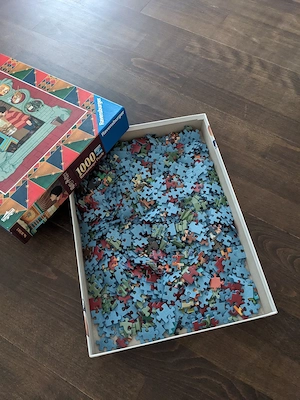 1000 Teile Puzzle Harry Potter Bild 2