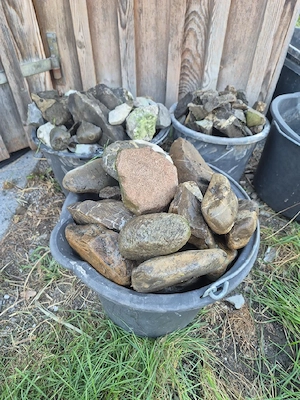 Natursteine Verschiedene Größen