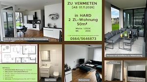 HARD - 2-Zi.Wohnung 50m  mit EG mit Terasse  - zu vermieten Bild 9