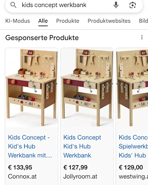Kinderwerkbank Kids Concept