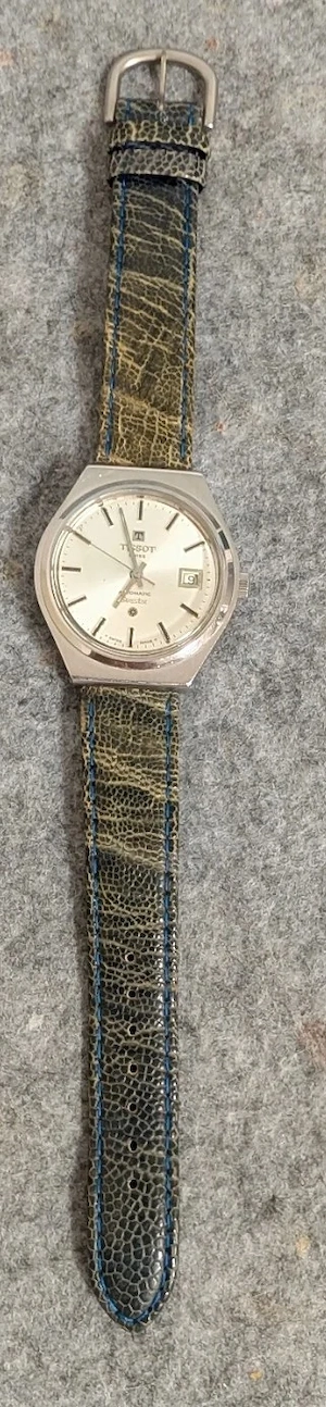 Tissot Seastar Automatic - Kaliber 2481 - swiss - Herrenuhr aus Nachlass - läuft Bild 3