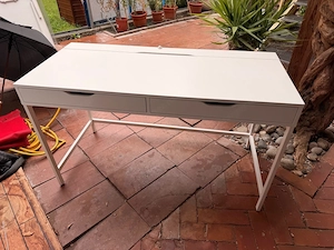 Ikea Schreibtisch mit 2 Schubladen Bild 4