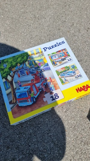 Großes Kinder-Spiele & Puzzle Paket - HABA & Ravensburger