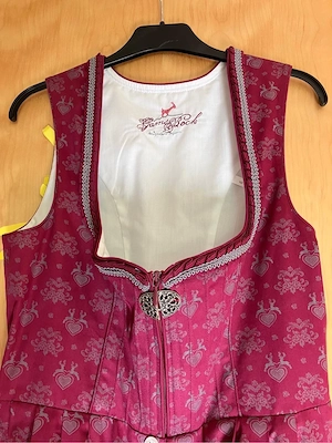 Gamsbock Dirndl inkl Bluse Gr 40 Bild 2