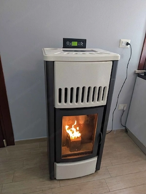 11,5 kW Palladio Austria Pellet-Kaminofen für den Abluftkanal Bild 3