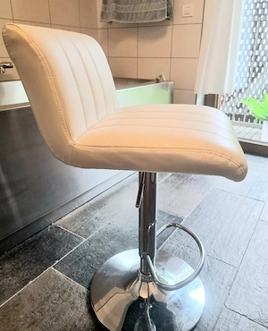 Bar oder badezimmerhocker höhenverstellbar Bild 2