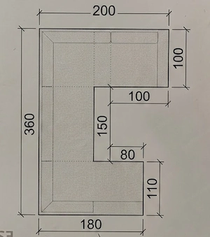 Großzügiges U-Sofa mit viel Platz und Komfort - wie neu - Neupreis ca. 2.500 EUR - VK 600 EUR Bild 2