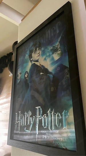 3D Harry Potter Poster mit Rahmen Bild 3