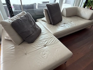 Moderne & flexible Ledercouch Bild 2