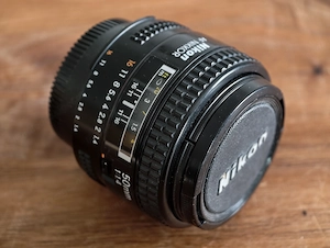 Objektiv AF-Nikkor 50mm  F1.4 !!  Bild 2