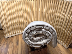 Hüslernest Flexibler Lattenrost mit Matraze 200x90cm