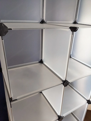 Kunststoffschrank Regal mit Stecksystem Bild 2
