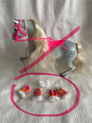 Barbie Pferd Zubehör Bild 2