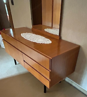Vintage Kommode mit Spiegel (ca. 1970) Bild 4