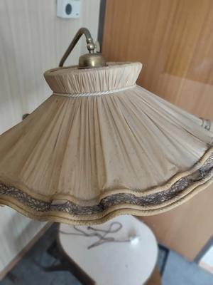 Vintage Stehlampe mit Ablage Tisch 50er Jahre Bild 5