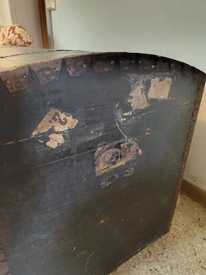 Militärkiste Mannschaftstruhe Bild 5