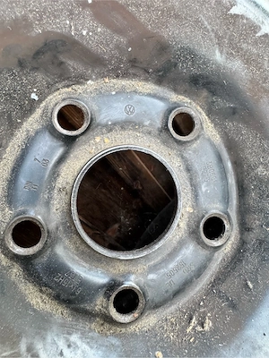 Stahlfelgen VW Audi 15 Zoll Bild 2