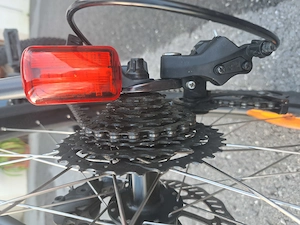 MTB-Fahrrad, Größe M, mit Beleuchtung Bild 5
