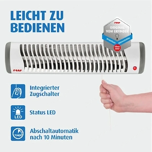 Heizstrahler REER mit Standfuß Bild 2