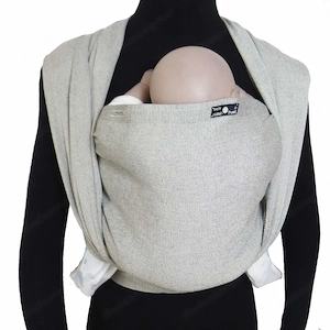 Didymos tta-841-006 Babytragetuch, größe 6, M, grau silber