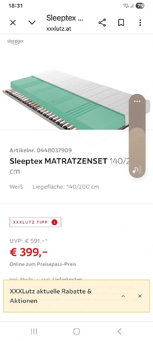 Matratzenkombi